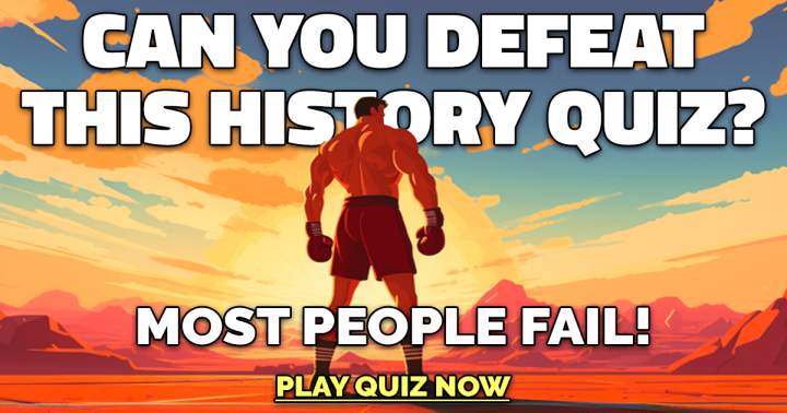 Banner for Evaluate your grasp by contemplating historical events.